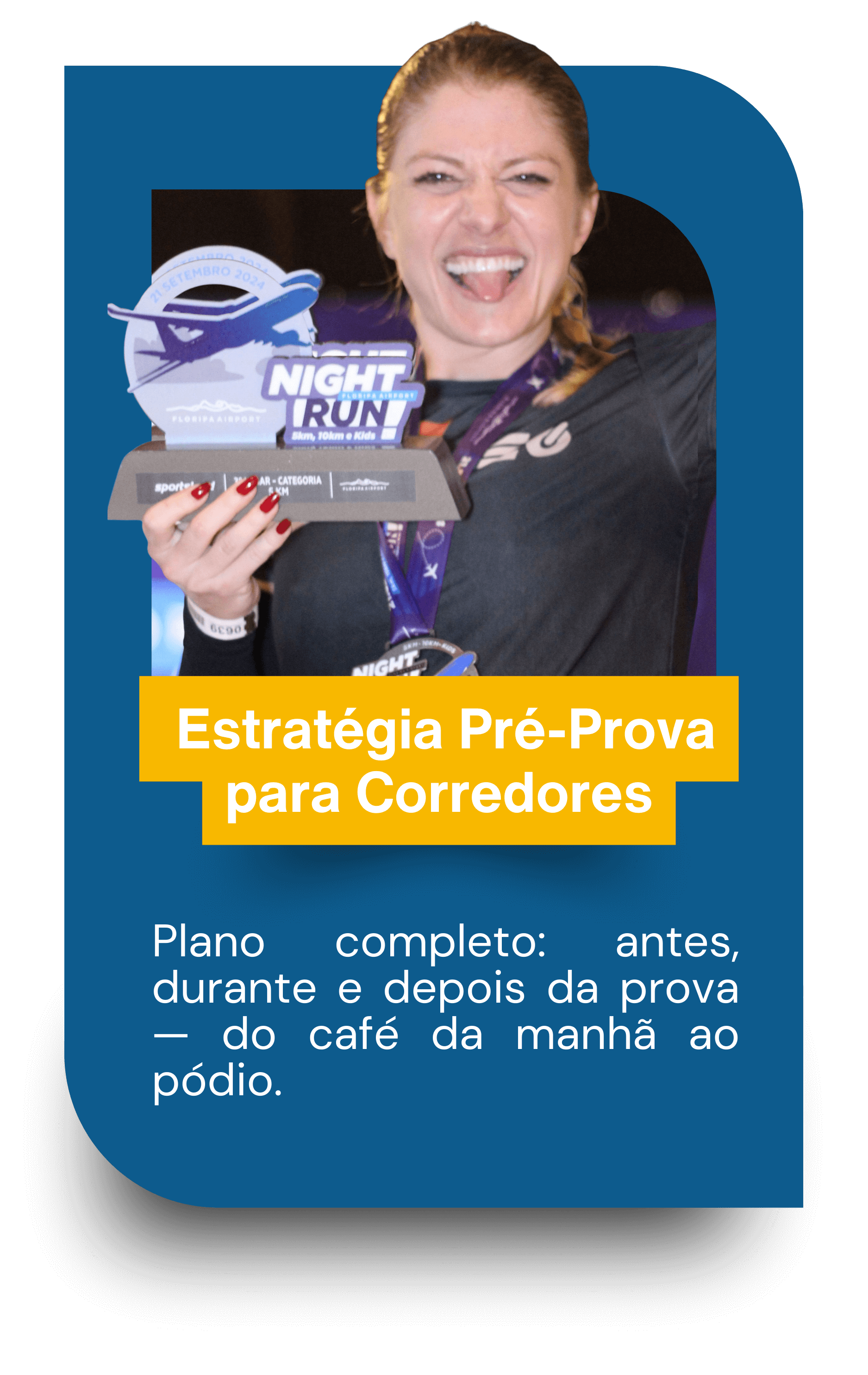 Estratégia pré-prova para corredores